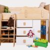 Lion Rock Wooden Kids Loft Bed